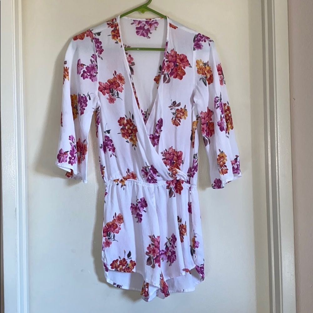 Floral Romper